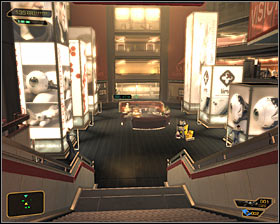 There will be new cut-scene after you exit the elevator - (2) Meeting with Sarif - Tying Up Loose Ends - Deus Ex: Human Revolution - Game Guide and Walkthrough