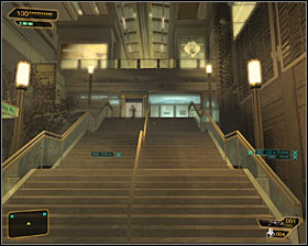 2 - (1) Getting to the police station - Investigating the Suicide Terrorist - Deus Ex: Human Revolution - Game Guide and Walkthrough