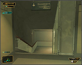 2 - (3) Getting to the morgue - Investigating the Suicide Terrorist - Deus Ex: Human Revolution - Game Guide and Walkthrough
