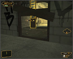 You are now very close to the door leading to the antenna, but you still should be careful, because the area is full of enemy units - (1) Peaceful option: Reaching the antenna - Stopping the Transmission - Deus Ex: Human Revolution - Game Guide and Walkthrough
