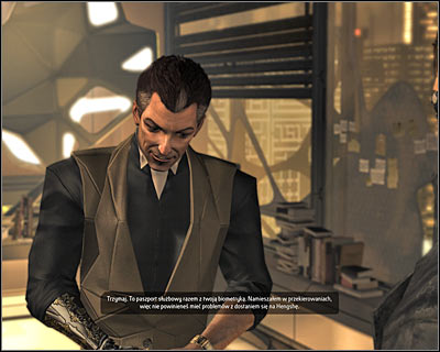 Return to Sarifs office and talk to him again - (2) Meeting with Sarif - Whispers of Conspiracy - Deus Ex: Human Revolution - Game Guide and Walkthrough