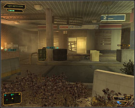 Once outside take a look at the map of this are - press M key or just find any information point - One Good Turn Deserves Another - Side quests - Deus Ex: Human Revolution - Game Guide and Walkthrough