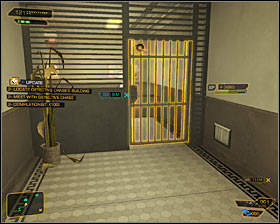 You have to reach the door, where few suspicious fellows stand #1 - One Good Turn Deserves Another - Side quests - Deus Ex: Human Revolution - Game Guide and Walkthrough