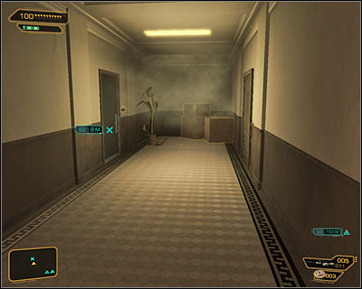 The Tindalls apartment is located on the lowest level -1 - Lesser Evils (steps 1-3) - Side quests - Deus Ex: Human Revolution - Game Guide and Walkthrough