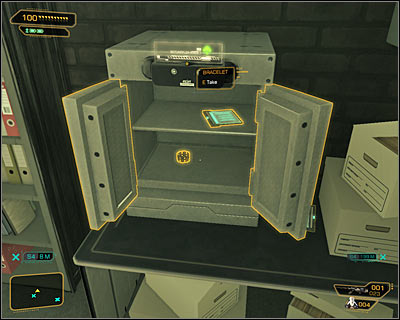 Despite the fact that this mission goal is completed, it is worth to stay here and take a closer look at the safe - Motherly Ties (steps 1-3) - Side quests - Deus Ex: Human Revolution - Game Guide and Walkthrough