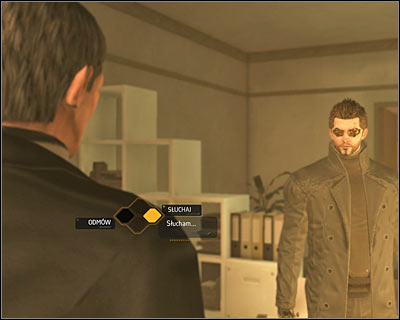 If youre going to talk to OMalley, then after first phase of conversation you will have to choose (screen above) whether to accept his offer or refuse it - Cloak & Daggers (steps 10-13) - Side quests - Deus Ex: Human Revolution - Game Guide and Walkthrough