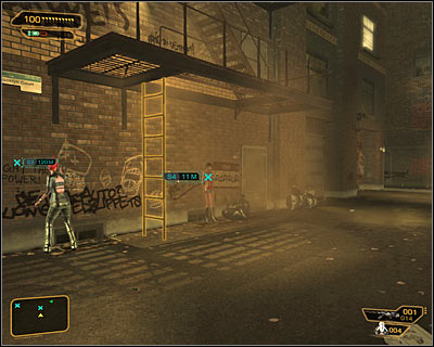 The only thing left now is to talk to Jenny again, but you do not have to return to the gangs hideout location - Cloak & Daggers (steps 10-13) - Side quests - Deus Ex: Human Revolution - Game Guide and Walkthrough