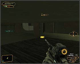 Solve the mini-game to open the door and enter a small room - (3) Peaceful solution: Entering the Hengsha Court Gardens building - Hunting the Hacker - Deus Ex: Human Revolution - Game Guide and Walkthrough