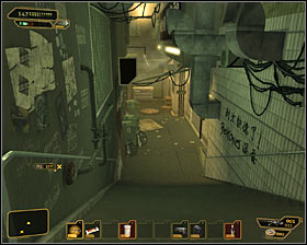 The last possible option is to travel through the sewers - (6) Getting inside the Hive nightclub - Hunting the Hacker - Deus Ex: Human Revolution - Game Guide and Walkthrough