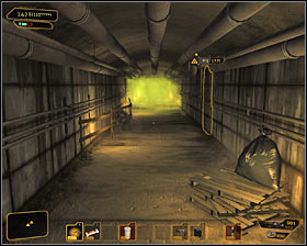 Start moving east as soon as you've entered the sewers #1, collecting a datapad along the way - (6) Getting inside the Hive nightclub - Hunting the Hacker - Deus Ex: Human Revolution - Game Guide and Walkthrough