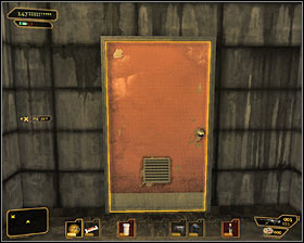 It doesn't really matter how you'll get through the toxic trap, because in both cases you'll get to a ladder located in the north-eastern part of the sewers #1 - (6) Getting inside the Hive nightclub - Hunting the Hacker - Deus Ex: Human Revolution - Game Guide and Walkthrough