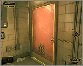 Turn right and then left, choosing the stairs leading to the basement #1 - (7) Discovering van Bruggen's whereabouts - Hunting the Hacker - Deus Ex: Human Revolution - Game Guide and Walkthrough
