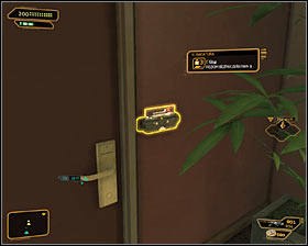 Use one of the available entrances and proceed towards the staircase located in the north-eastern part of the hotel - (9) Acquiring a Tai Yong employee card - Hunting the Hacker - Deus Ex: Human Revolution - Game Guide and Walkthrough