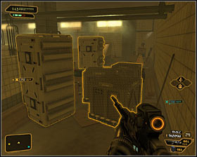 8 - (11) Travelling through the locker room area - Hunting the Hacker - Deus Ex: Human Revolution - Game Guide and Walkthrough