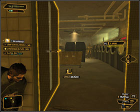 If Jensen doesn't have proper augmentations and can't destroy any walls, then your only option is to open the main door leading to the laundry room #1 - (12) Travelling through the laundry room area - Hunting the Hacker - Deus Ex: Human Revolution - Game Guide and Walkthrough