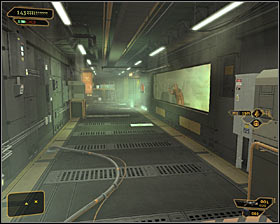 It shouldn't take too long for you to reach a closed door #1 - (1) Exploring the area near the shuttle station - Searching for Proof - Deus Ex: Human Revolution - Game Guide and Walkthrough