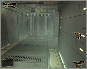 1 - (3) Reaching the cryo-sterilization room - Searching for Proof - Deus Ex: Human Revolution - Game Guide and Walkthrough