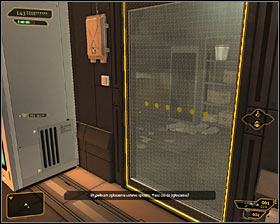 1 - (4) Peaceful solution: Travelling through the cryo-sterilization room - Searching for Proof - Deus Ex: Human Revolution - Game Guide and Walkthrough