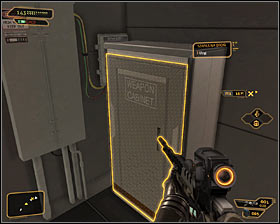 5 - (4) Aggressive solution: Travelling through the cryo-sterilization room - Searching for Proof - Deus Ex: Human Revolution - Game Guide and Walkthrough