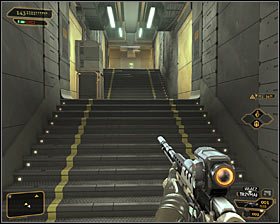 1 - (5) Reaching the first elevator - Searching for Proof - Deus Ex: Human Revolution - Game Guide and Walkthrough