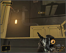 4 - (6) Reaching the second elevator - Searching for Proof - Deus Ex: Human Revolution - Game Guide and Walkthrough