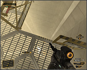 8 - (6) Reaching the second elevator - Searching for Proof - Deus Ex: Human Revolution - Game Guide and Walkthrough