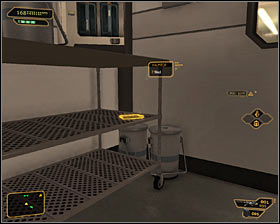 Aside from the main room you should also take some time exploring two smaller laboratories located on the ground floor (Laboratory A4) - (7) Peaceful solution: Travelling through the laboratories - Searching for Proof - Deus Ex: Human Revolution - Game Guide and Walkthrough