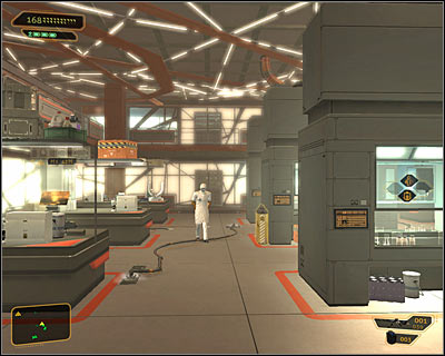 All methods described above will allow you to get inside the main laboratory complex - (7) Peaceful solution: Travelling through the laboratories - Searching for Proof - Deus Ex: Human Revolution - Game Guide and Walkthrough