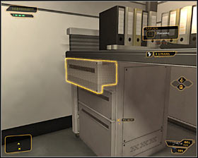 Find the rooms I've mentioned earlier and enter laboratory B2 #1 - (7) Peaceful solution: Travelling through the laboratories - Searching for Proof - Deus Ex: Human Revolution - Game Guide and Walkthrough