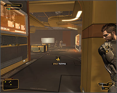 If you prefer an aggressive solution, then you should intentionally cross one of the laser beams - (9) Heading through the laser room - Searching for Proof - Deus Ex: Human Revolution - Game Guide and Walkthrough