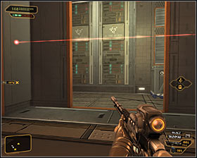 4 - (9) Heading through the laser room - Searching for Proof - Deus Ex: Human Revolution - Game Guide and Walkthrough