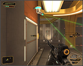 11 - (9) Heading through the laser room - Searching for Proof - Deus Ex: Human Revolution - Game Guide and Walkthrough