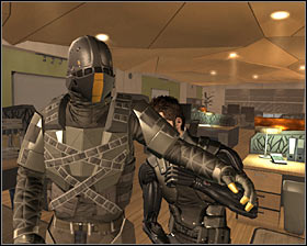 5 - (1) Peaceful solution: Going through the offices - Entering the Dragon's Lair - Deus Ex: Human Revolution - Game Guide and Walkthrough