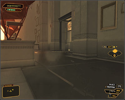 The easiest way to deal with enemy units in the penthouse is to avoid them by using camouflage (Cloaking System augmentation) - (4) Peaceful solution: Leaving the penthouse - Entering the Dragon's Lair - Deus Ex: Human Revolution - Game Guide and Walkthrough