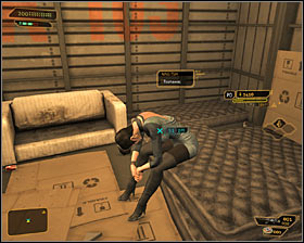 You may now find a storage area that was being guarded by the Harvesters and interact with an electronic lock #1 - Rotten Business (steps 4-8) - Side quests - Deus Ex: Human Revolution - Game Guide and Walkthrough