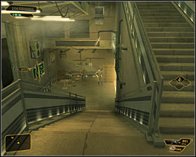 Use the exit located on the roof for the second time, so you'll end up on the landing pad where you've started exploring Hengsha - Rotten Business (steps 4-8) - Side quests - Deus Ex: Human Revolution - Game Guide and Walkthrough