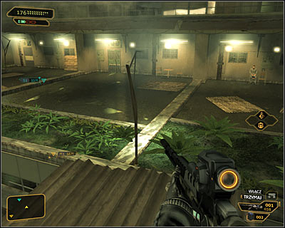 You should end up on the second level after you've used the stairs - Rotten Business (steps 4-8) - Side quests - Deus Ex: Human Revolution - Game Guide and Walkthrough