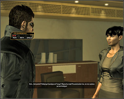 You should of course consider initiating a conversation with Jaya and it's important to listen to what she has to say - Bar Tab (steps 5-7) - Side quests - Deus Ex: Human Revolution - Game Guide and Walkthrough