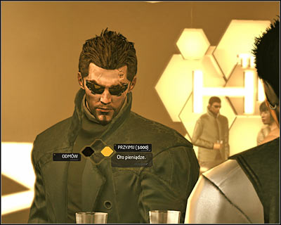 An alternative way of ending is this quest is to offer Bobby a deal, so that in exchange for your money Jaya will be left alone for good - Bar Tab (steps 5-7) - Side quests - Deus Ex: Human Revolution - Game Guide and Walkthrough