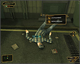 If you don't want to talk to the informant, then you can defeat him in melee combat or use a weapon #1 to kill/stun him - Shanghai Justice (steps 1-3) - Side quests - Deus Ex: Human Revolution - Game Guide and Walkthrough