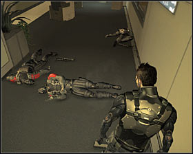 2 - (2) Aggressive solution: Getting out of the ambush - Confronting Eliza Cassan - Deus Ex: Human Revolution - Game Guide and Walkthrough