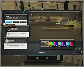 The computer terminal #1 has level 2 security, but unfortunately you can't hack into it without being unnoticed - (4) Peaceful solution: Reaching the funicular - Confronting Eliza Cassan - Deus Ex: Human Revolution - Game Guide and Walkthrough