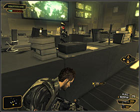 2 - (7) Peaceful solution: Reaching the staircase - Confronting Eliza Cassan - Deus Ex: Human Revolution - Game Guide and Walkthrough