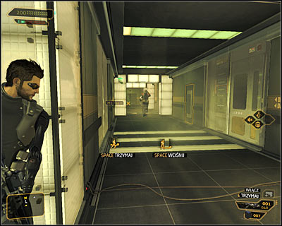 After disarming the lock enter the armory, in which you will find lots of weapons, ammunition and a weapon upgrade #1 - (7) Aggressive solution: Reaching the staircase - Confronting Eliza Cassan - Deus Ex: Human Revolution - Game Guide and Walkthrough