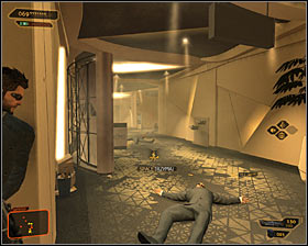 The mission objective is reaching the computer in the south room, which of course can be achieved in a few different ways - (4) Find information on Sandoval's whereabouts - Finding Isaias Sandoval - Deus Ex: Human Revolution - Game Guide and Walkthrough