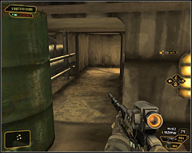 If you rather only knock out the enemies, after going into the sewers you should carefully approach the first corridor and try to attack the guard there by surprise #1 - (8) Passing through the sewers - Finding Isaias Sandoval - Deus Ex: Human Revolution - Game Guide and Walkthrough