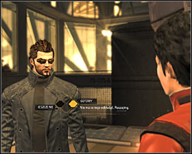 Return onto the helipad #1 and initiate a conversation with Malik - (2) Heading to the helipad - Cashing In Old Favors - Deus Ex: Human Revolution - Game Guide and Walkthrough