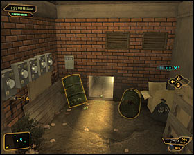 Radford's locker can be found in the alley west of the police station, to be precise beside the sewer descent which you have used during your previous visit in Detroit - Acquaintances Forgotten (steps 4-8) - Side quests - Deus Ex: Human Revolution - Game Guide and Walkthrough