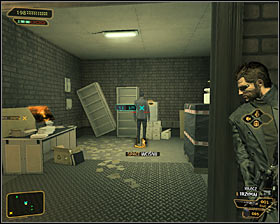 The two enemies standing beside each other are best knocked out using the Multiple Take-Down #1 - Acquaintances Forgotten (steps 4-8) - Side quests - Deus Ex: Human Revolution - Game Guide and Walkthrough