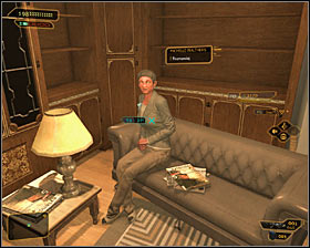 You will begin the exploration on level 3 and you have to use the stairs to get down onto level 2 - Acquaintances Forgotten (steps 4-8) - Side quests - Deus Ex: Human Revolution - Game Guide and Walkthrough
